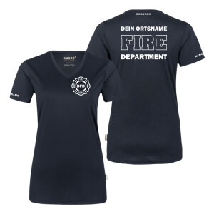 Funktions T-Shirt Frauen | HAKRO 187 | Feuerwehr Fire...