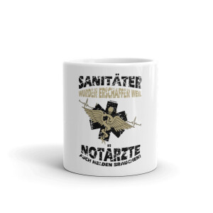 Kaffeetasse vintage | Sanitäter wurden erschaffen, weil...