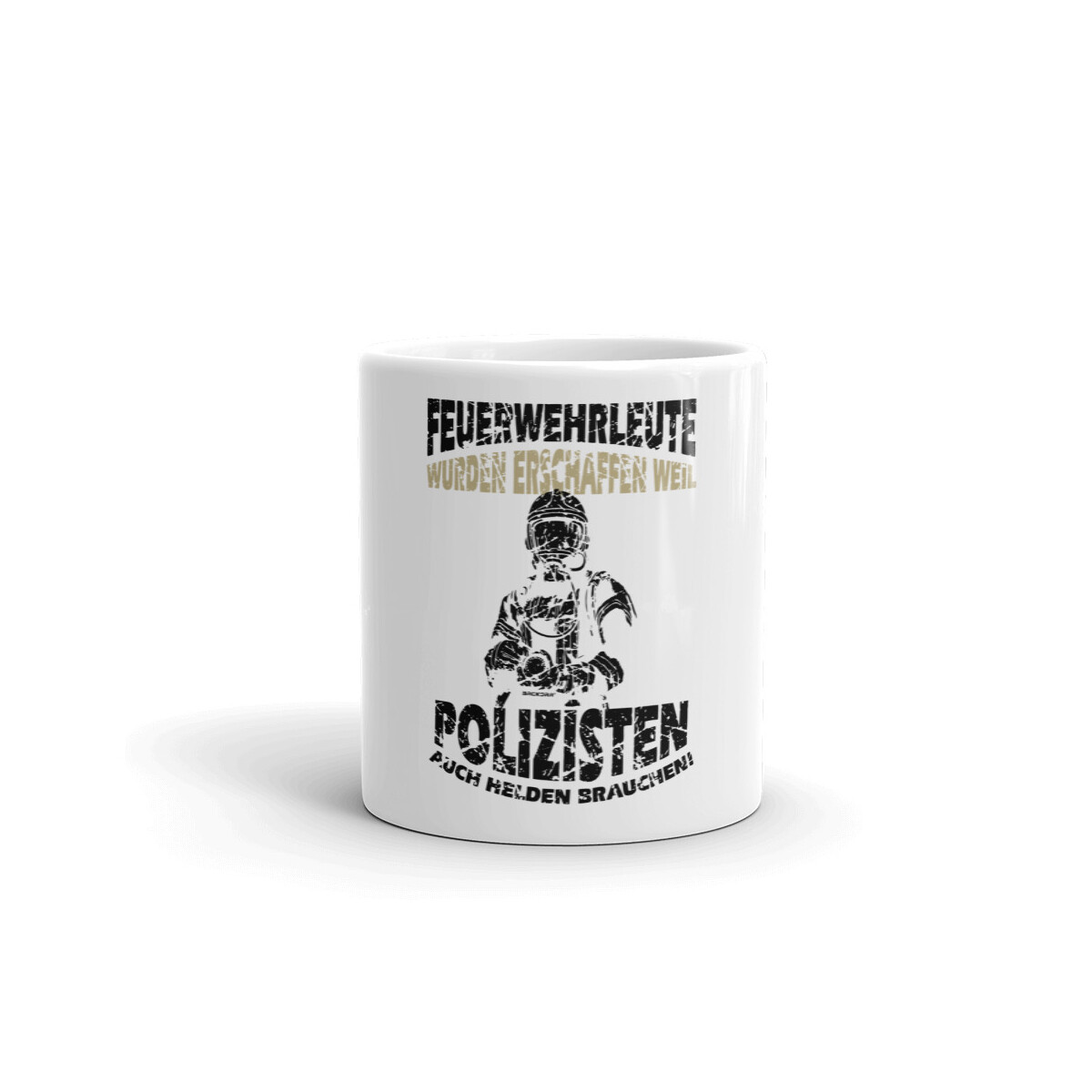 Kaffeetasse vintage - Feuerwehrleute wurden erschaffen,...