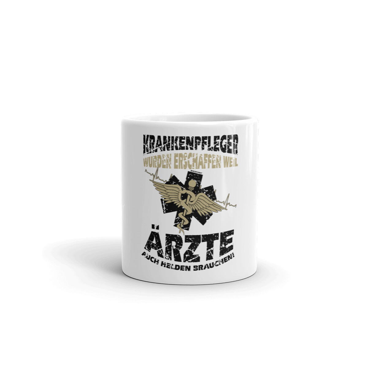 Kaffeetasse vintage - Krankenpfleger wurden erschaffen,...