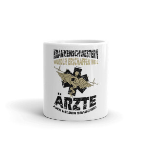 Kaffeetasse vintage - Krankenschwestern wurden...