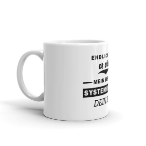 Kaffeetasse | endlich erkannt Beruf systemrelevant | BACKDRA