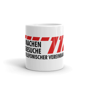 Kaffeetasse | Feuerwehr 112 wir machen auch Hausbesuche