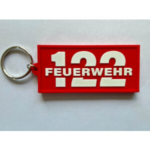 Schlüsselanhänger Feuerwehr 3D nachleuchtend 122 Österreich