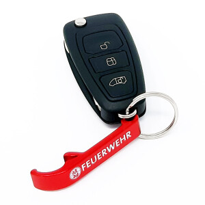 Bieröffner / Flaschenöffner - Schlüsselanhänger Feuerwehr...