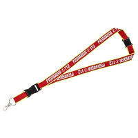 Lanyard / Schlüsselband mit nachleuchtendem Aufdruck Feuerwehr 112 | BACKDRA