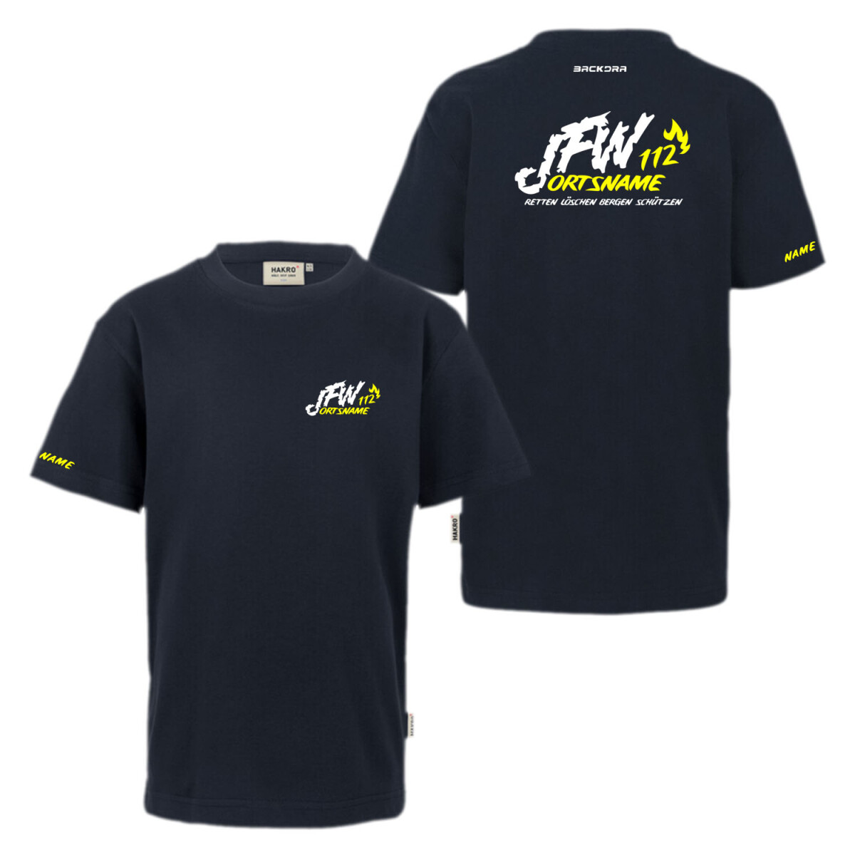 T-Shirt Kinder | HAKRO 521 Bio-Baumwolle box