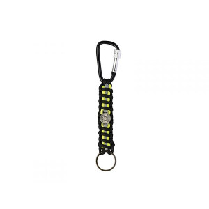 Schlüsselanhänger Feuerwehr mit Emblem aus Paracord Hupf...
