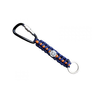 Schlüsselanhänger Jugendfeuerwehr mit Emblem aus Paracord...