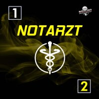 T-Shirt Männer Cotton Tec®  | HAKRO 269 | Rettungsdienst Notarzt oder Notärztin Äskulap | BACKDRA