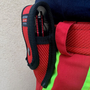 UNIKAT Holster für Rettungsmesser aus Feuerwehrschlauch -...