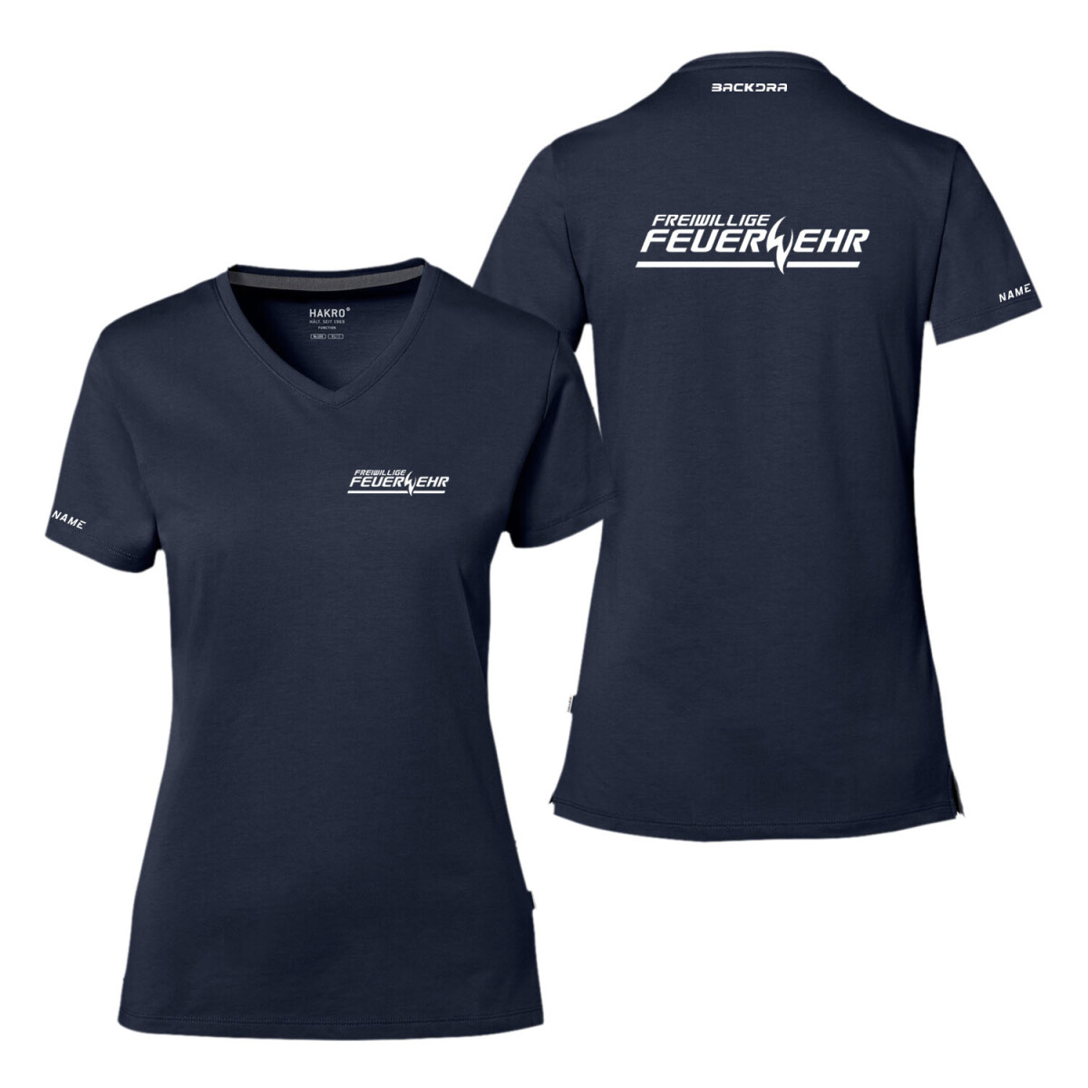 T-Shirt Frauen Cotton Tec®  | HAKRO 169 | Freiwillige...