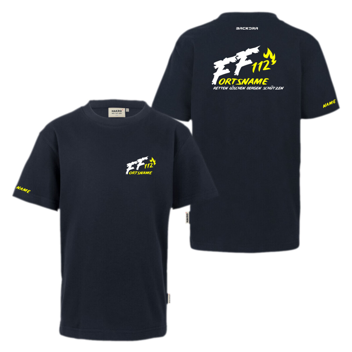 T-Shirt Kinder | HAKRO 521 Bio-Baumwolle box