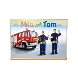 Mia und Tom - Fibel zur Brandschutzerziehung | BACKDRA