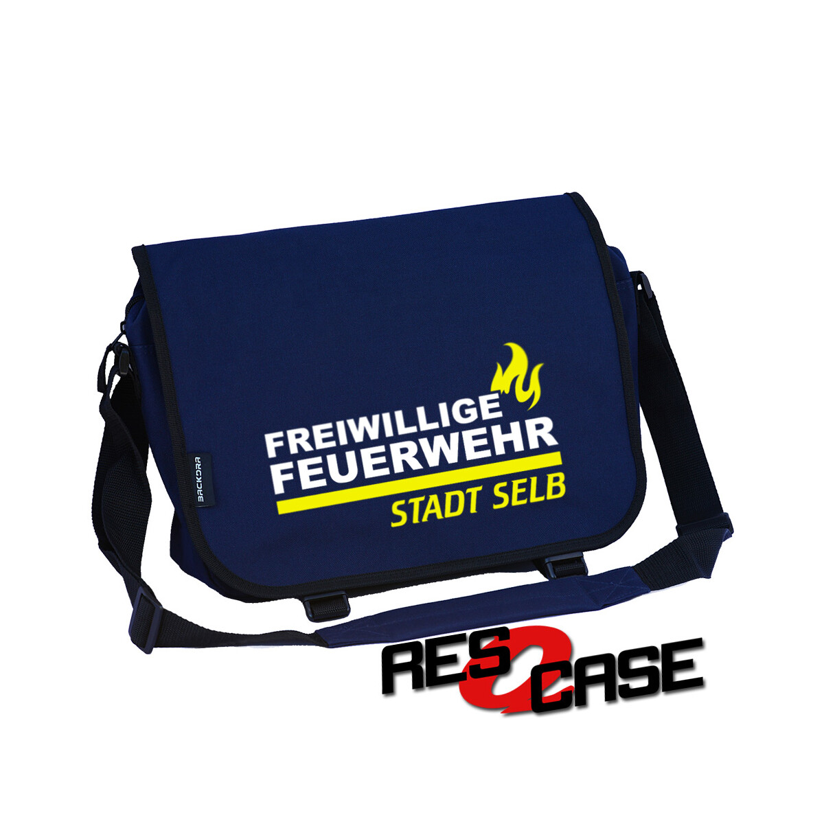 RESQCASE | Messenger-Tasche | Freiwillige Feuerwehr mit...