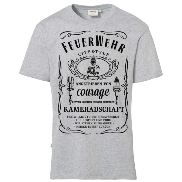 T-Shirt Männer | HAKRO 292 | Feuerwehr Kameradschaft Jack 2.0 | BACKDRA