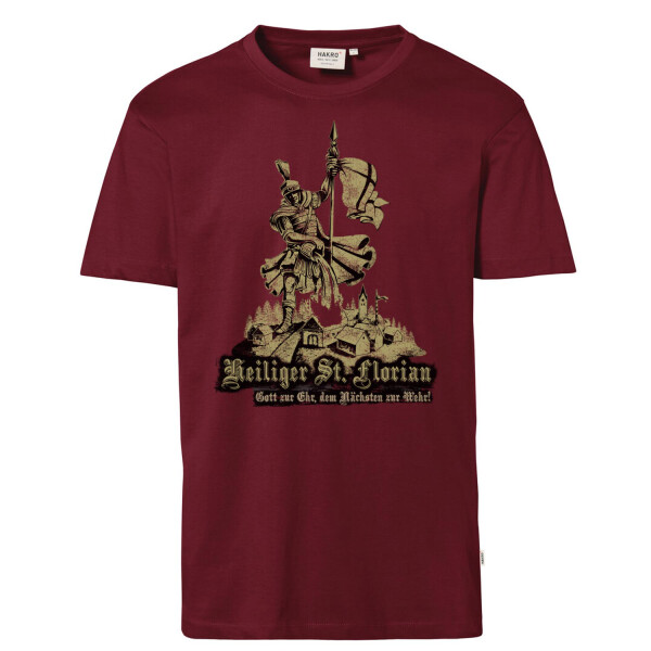 T-Shirt Männer | Feuerwehr Heiliger St. Florian | BACKDRA