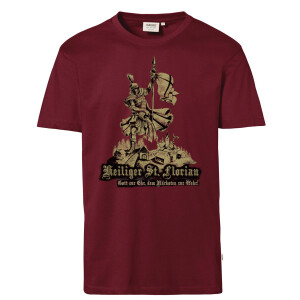 T-Shirt Männer | Feuerwehr Heiliger St. Florian