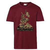 T-Shirt Männer | Feuerwehr Heiliger St. Florian | BACKDRA