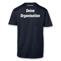 T-Shirt Männer | HAKRO 292 | Feuerwehr vs. Polizei | BACKDRA