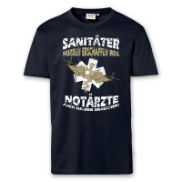 T-Shirt Männer | Sanitäter vs. Notarzt | BACKDRA
