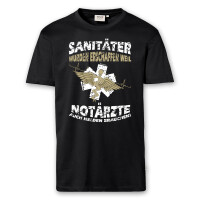 T-Shirt Männer | Sanitäter vs. Notarzt | BACKDRA