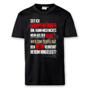 T-Shirt Männer | Gruppenführer Ruhe | BACKDRA