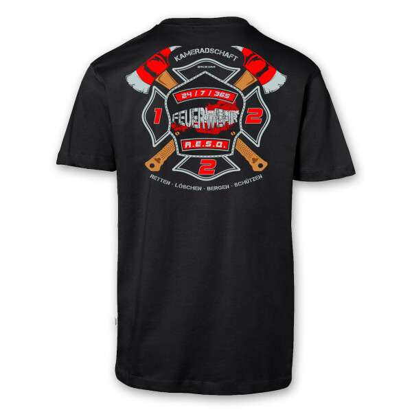 T-Shirt Männer | Feuerwehr Kameradschaft Österreich | BACKDRA