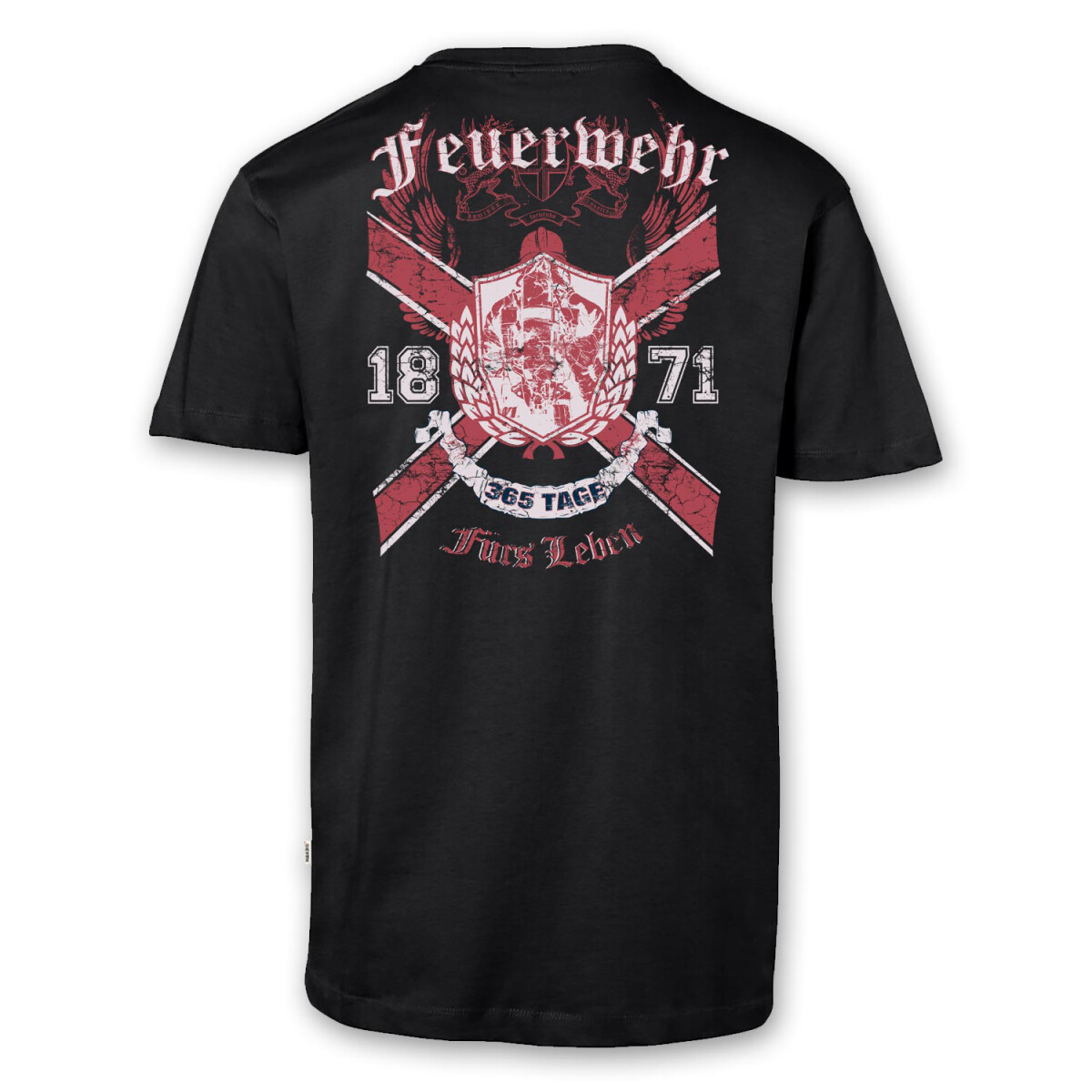 T-Shirt Männer | Feuerwehr fürs Leben | BACKDRA