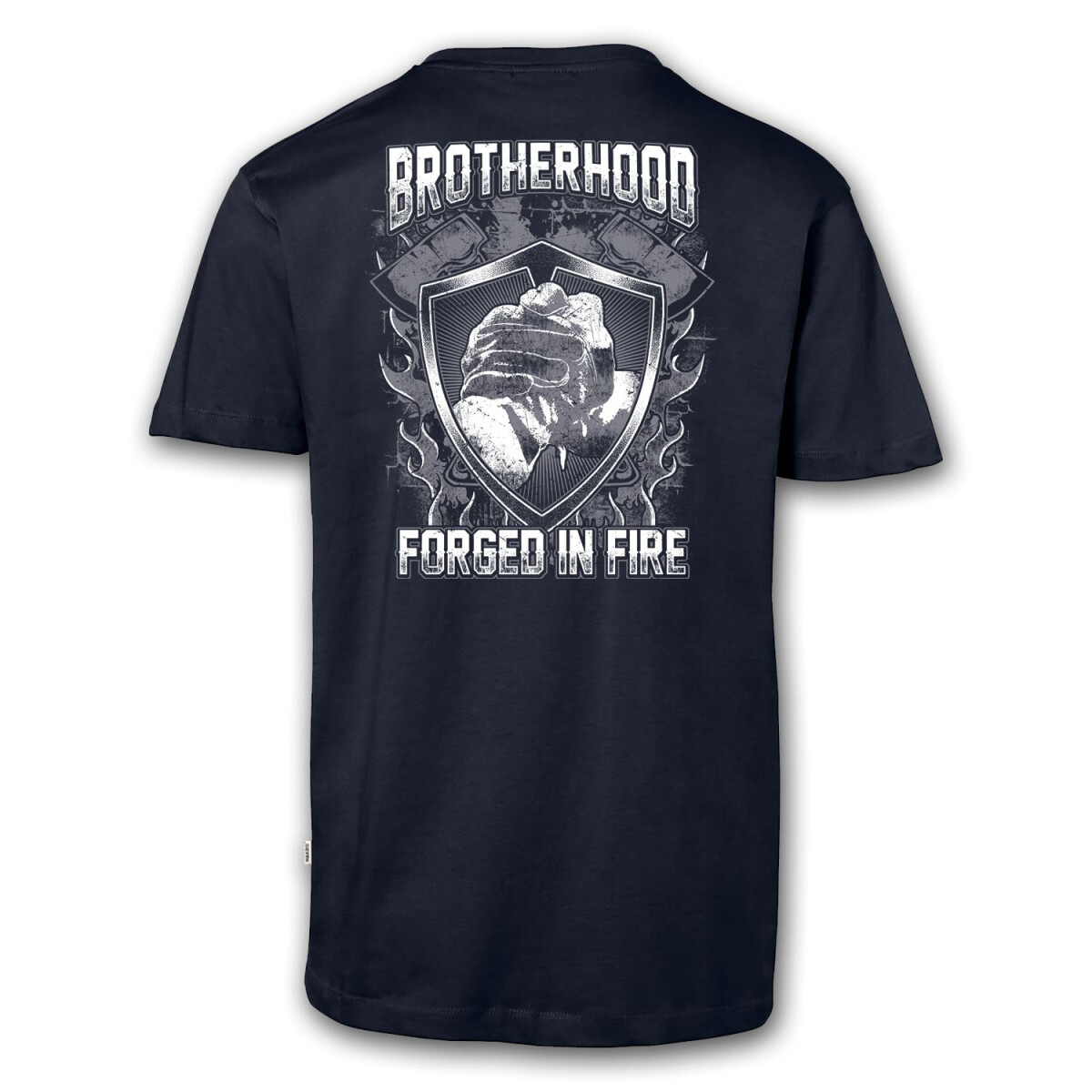 T-Shirt Männer | Brotherhood forged in fire | BACKDRA