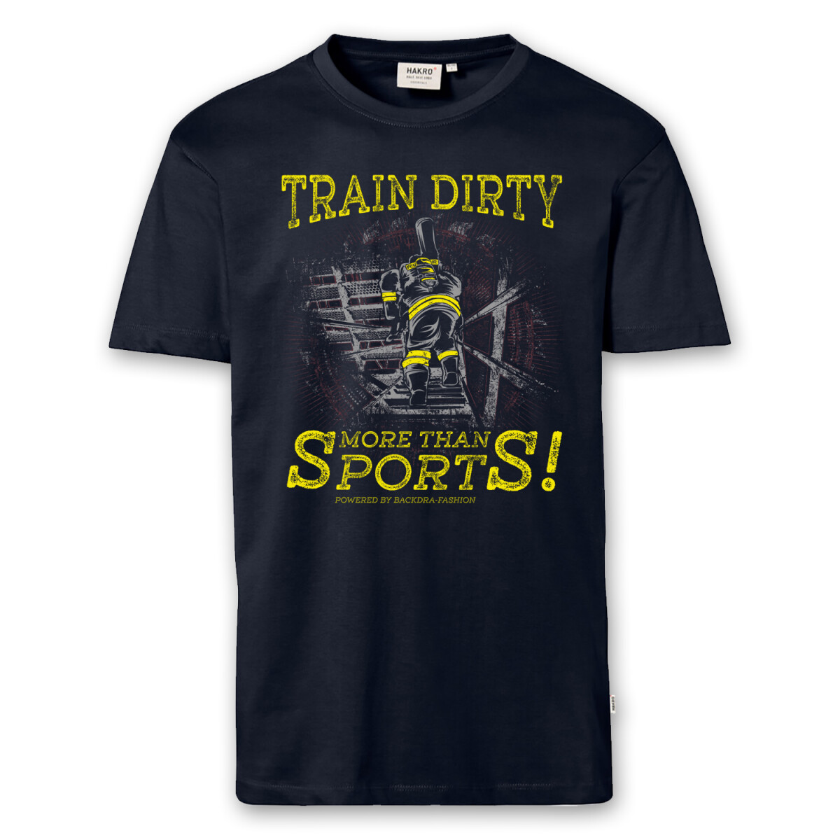 T-Shirt Männer | Train dirty | BACKDRA