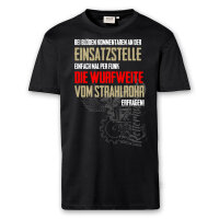 T-Shirt Männer | Wurfweite Strahlrohr | BACKDRA