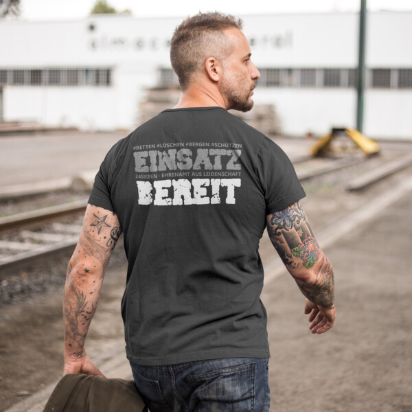 T-Shirt Männer | 24sieben einsatzbereit | BACKDRA