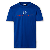 T-Shirt Männer | Maschinist Abzeichen | BACKDRA