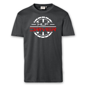 T-Shirt Männer | Maschinist HLF driver - Wunschtext | BACKDRA