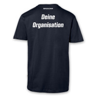 T-Shirt Männer | Maschinist HLF driver - Wunschtext | BACKDRA
