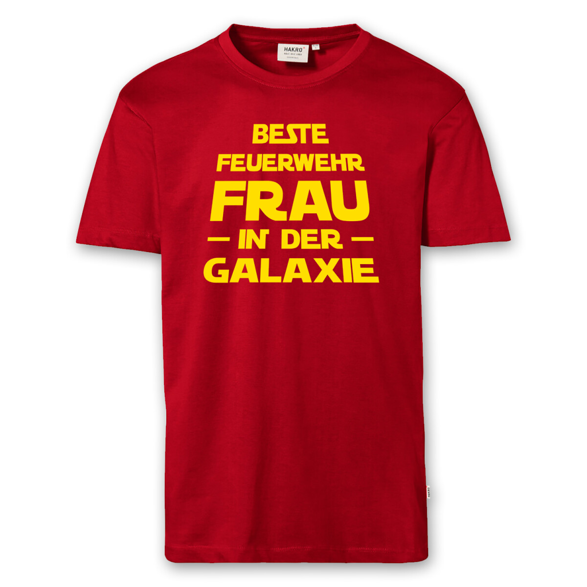 T-Shirt Männer | beste Feuerwehrfrau | BACKDRA