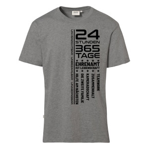 T-Shirt Männer | 24 Stunden 365 Tage XS-3XL