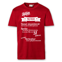 T-Shirt Männer | Feuerwehr Geburtstag | BACKDRA