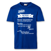 T-Shirt Männer | Feuerwehr Geburtstag | BACKDRA