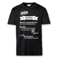 T-Shirt Männer | Feuerwehr Geburtstag | BACKDRA