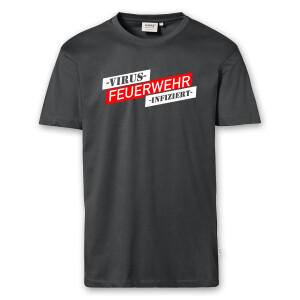 T-Shirt Männer | Feuerwehr Virus infiziert | BACKDRA