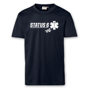 T-Shirt Männer | Rettungsdienst Status 6 | BACKDRA