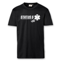 T-Shirt Männer | Rettungsdienst Status 6 | BACKDRA