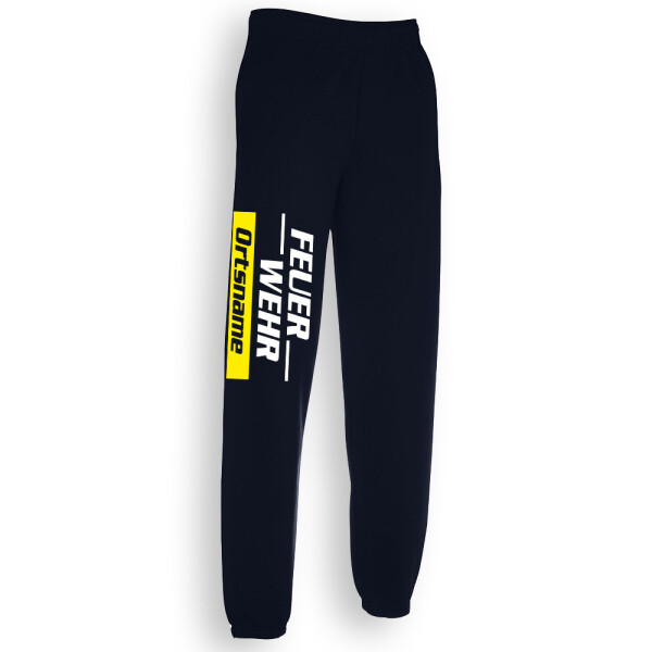 Jogginghose unisex (M+W) | Feuerwehr mit Ortsname - Modell Freiburg | BACKDRA