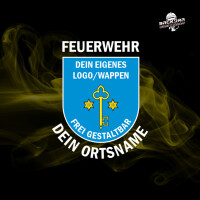 Jogginghose unisex (M+W) | Dein Ortswappen Feuerwehr mit Ortsname - Modell Uhrsleben | BACKDRA