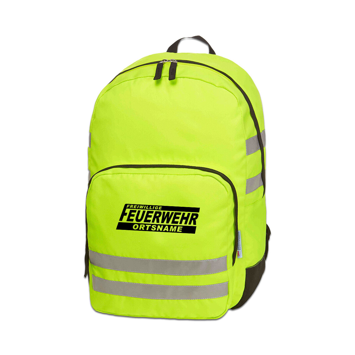 Reflective Rucksack | Freiwillige Feuerwehr mit Ortsname...