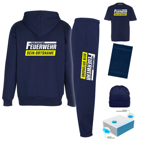 AGT-Wechselkleidung Set | Feuerwehr mit Ortsname - Modell Bamberg | BACKDRA