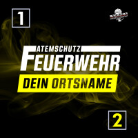 AGT-Wechselkleidung Set | Feuerwehr mit Ortsname - Modell Bamberg | BACKDRA