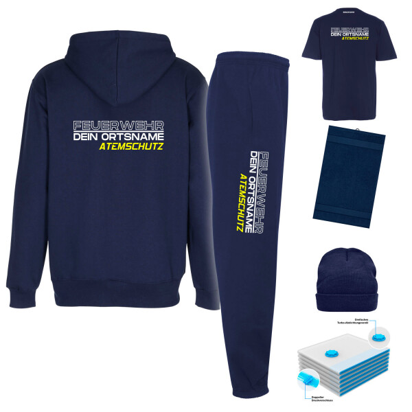AGT-Wechselkleidung Set | Feuerwehr mit Ortsname - Modell Coburg | BACKDRA